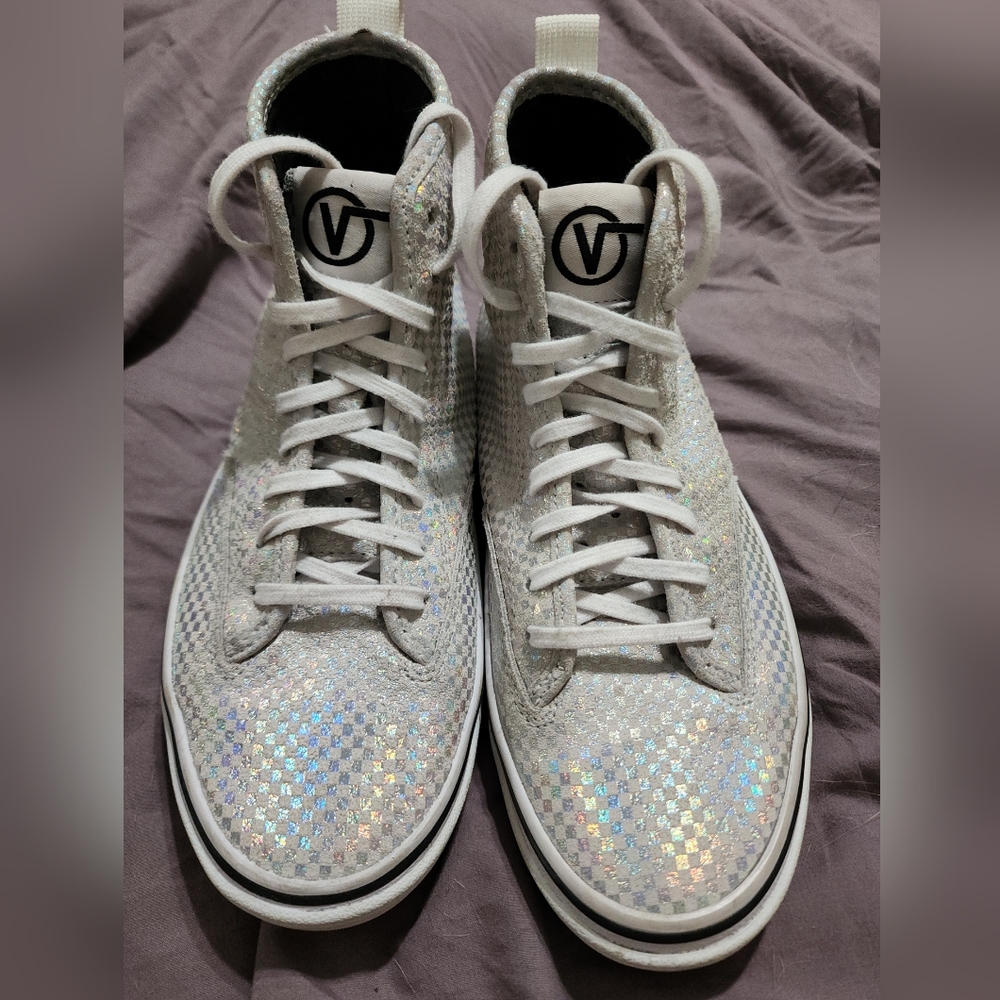 Vans Holographic Hightops Size 6 Womens